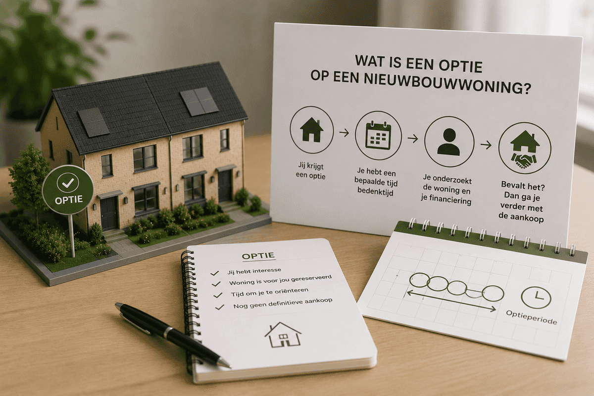 optiegesprek over nieuwbouwwoning