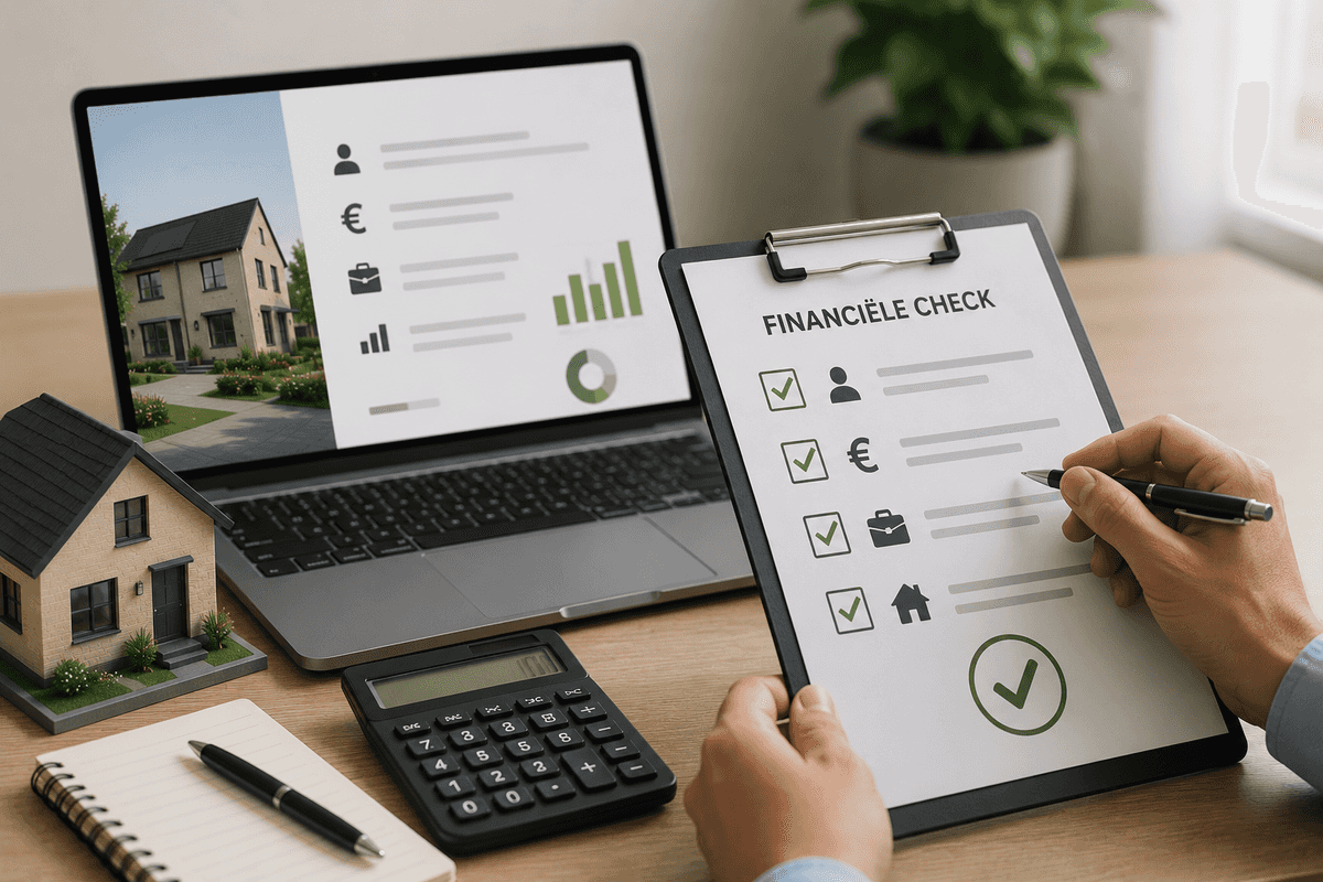 financiële check voor nieuwbouw