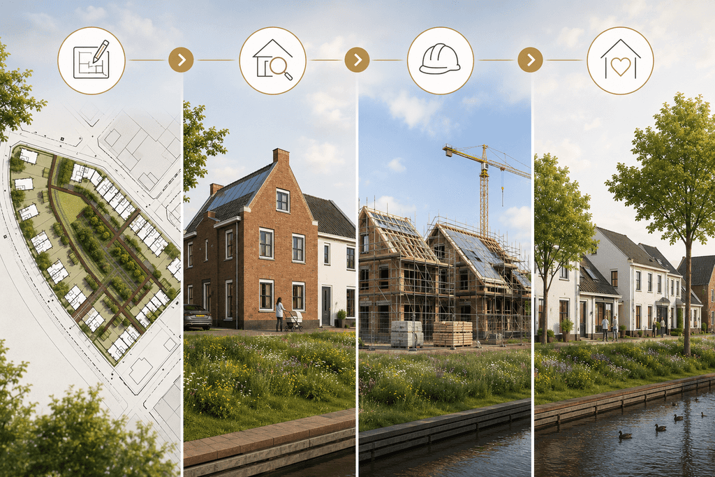 van plan tot bouw