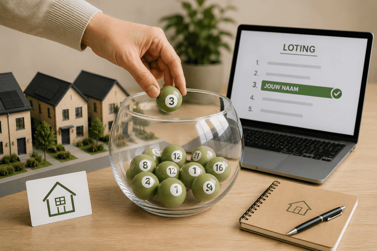 loting en toewijzing bij nieuwbouw