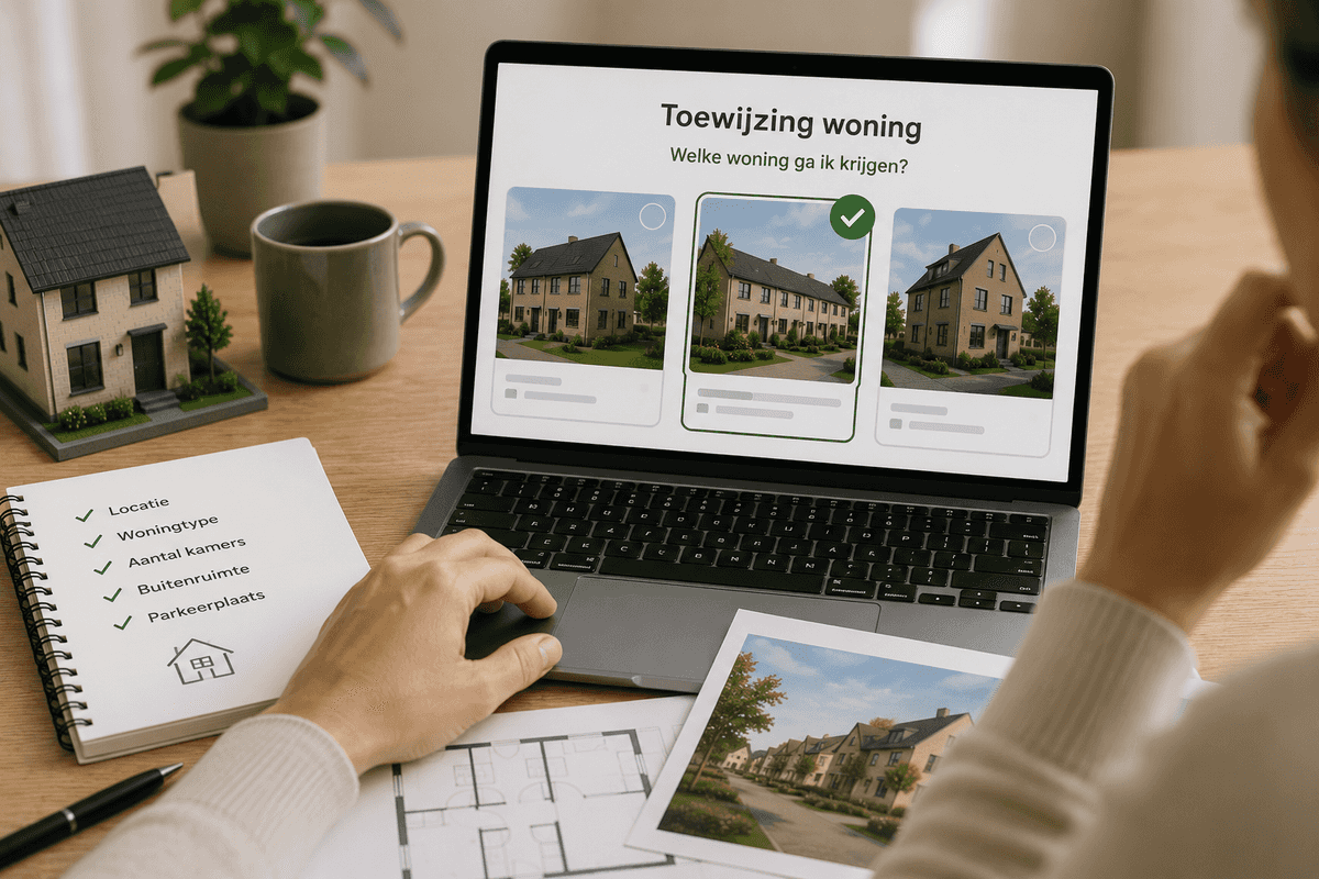 toewijzing van nieuwbouwwoningen
