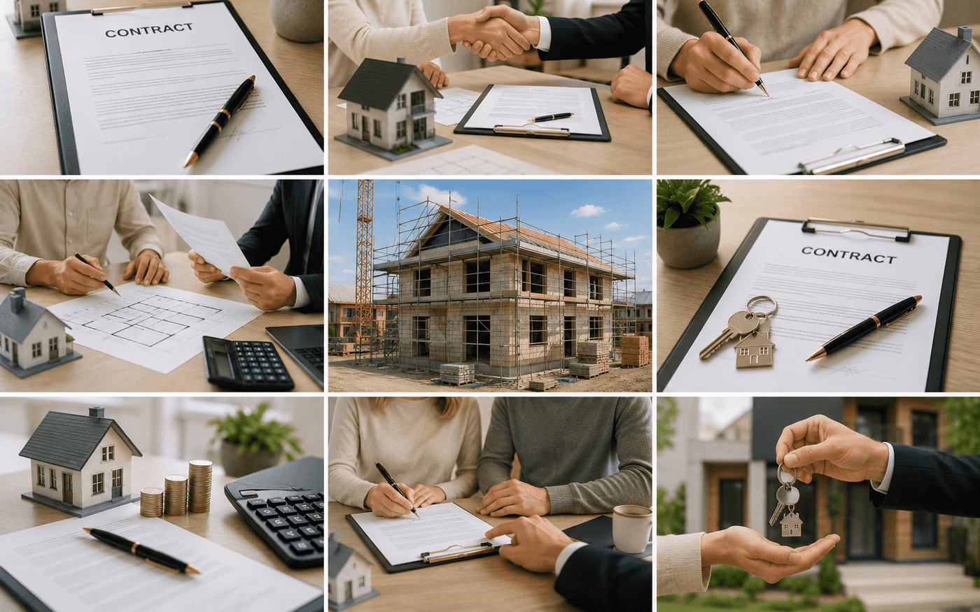 contracten nieuwbouwwoning